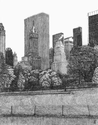 Drawing: Central Park